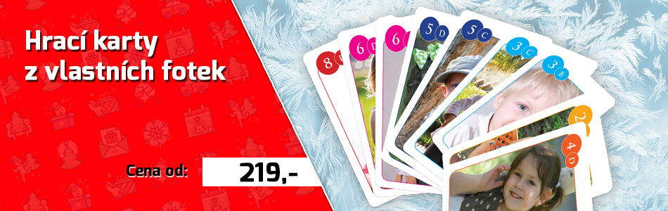 Hrací karty z vlastních fotek - Vánoce 23