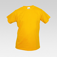 Dětské triko - Cyber Yellow - (04) - 70,00 Kč / kus