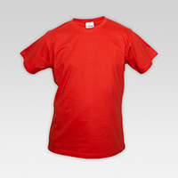Pánské tričko - Fiery Red - (07) - 70,00 Kč / kus