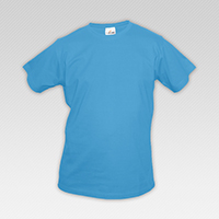 Pánské tričko - Azure Blue - (09) - 70,00 Kč / kus