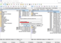 Okno FTP - Anonymní přihlášení
