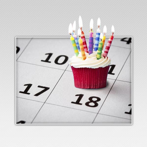 Vložení narozenin do kalendária - 150,00 Kč