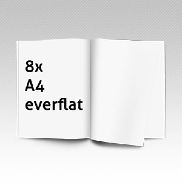 Dalších 8 stran fotoknihy A4 Everflat - 199,00 Kč