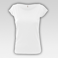 Dámské tričko - White - (00) - ZDARMA