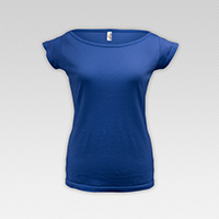 Dámské tričko - Royal Blue - (05) - 70,00 Kč / kus